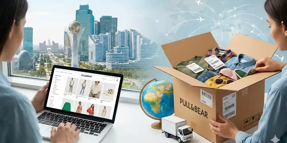 Доставка из Pull&Bear в Казахстан