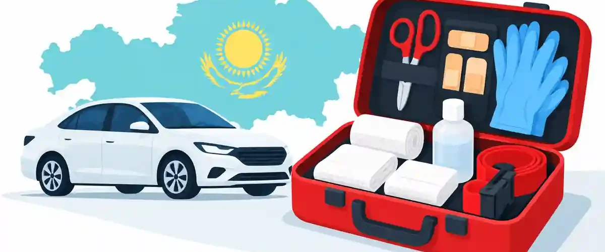 Что должно быть в автомобильной аптечке Казахстана
